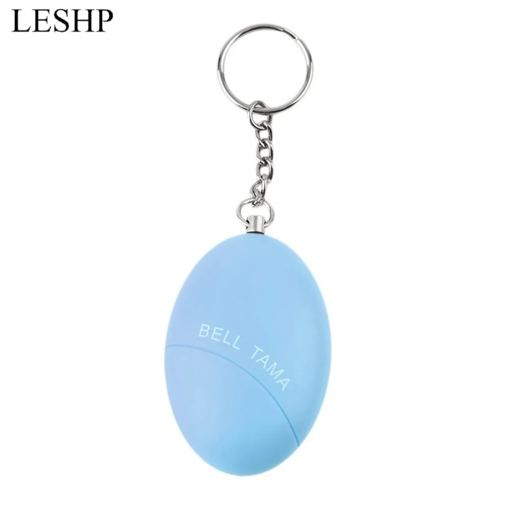 

Smart Key-chain Eggs Shape Scream Loud Anti-Attack Self Defense Protective Alert Lovely Practical Safety Women Girl Alarm