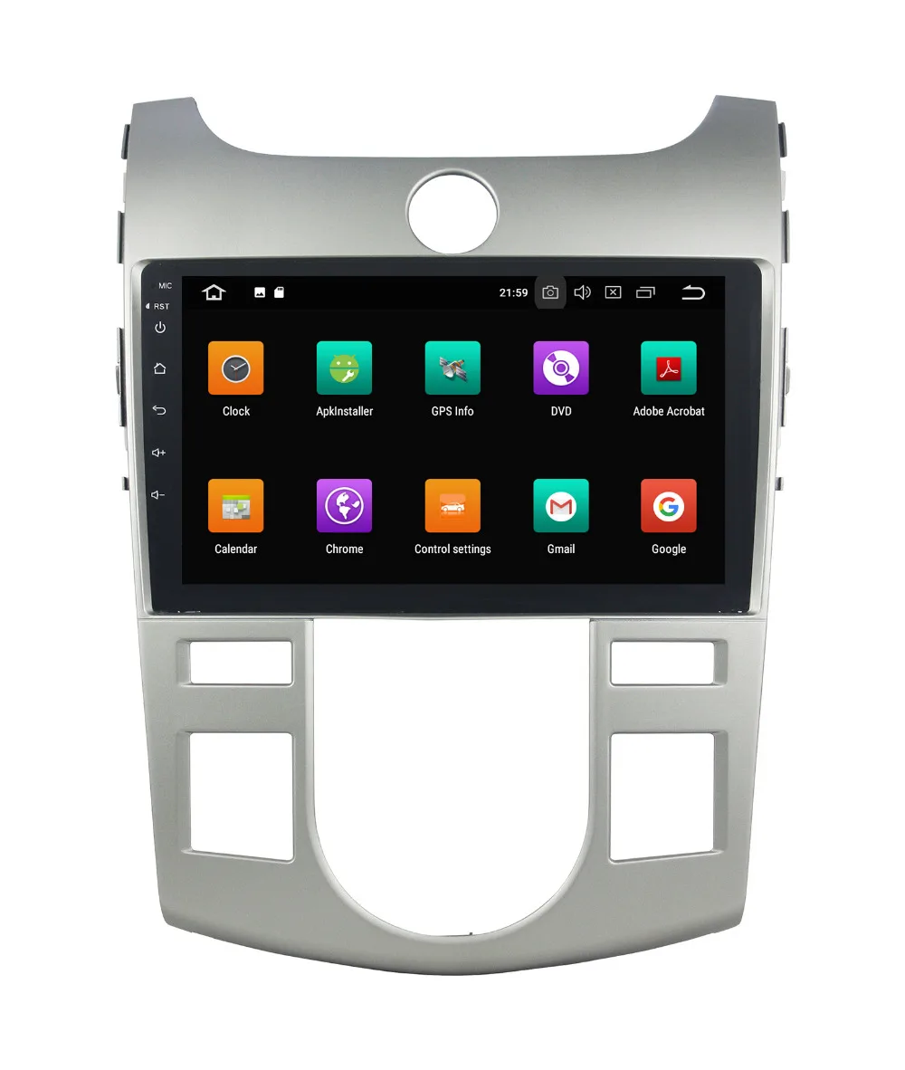 Flash Deal 9 inch 4G RAM 32G ROM Android 8.0 car dvd player for kia forte cerato 2008-2012 car gps navigation car stereo Radio head unit 2