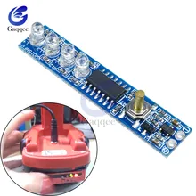 4S индикатор емкости литиевой батареи тестер светодиодный дисплей доска индикатор уровня питания для 4 шт. 18650 литий-ионная lipo батарея