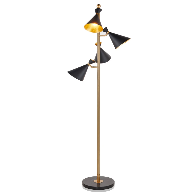 

Speaker LED Floor Light American Modern Standing Light Living Room Floor Hotel Lighting Bedside Floor Lamp E27 LED bulb by DHL