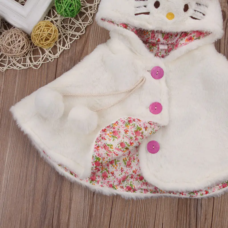 Накидка пончо с капюшоном для младенцев и маленьких девочек|baby coat|infant coat girlbaby hooded
