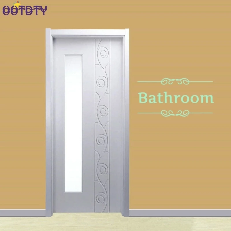 Флуоресцентная наклейка на дверь унитаза|fluorescent stickers|sticker toiletglow in dark |