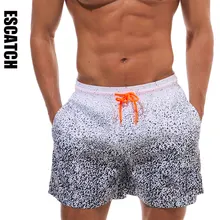 Escatch брендовые быстросохнущие пляжные шорты мужские пляжные шорты Бермуды мужские шорты