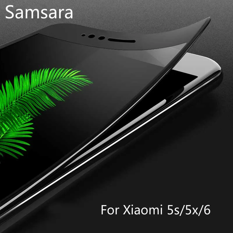 3D изогнутое Защитное стекло для xiaomi mi6 mi5s пленка Закаленное Mi A1 полное покрытие
