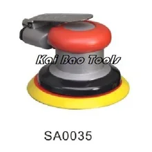 5in пневматический воздух случайный орбитальный пальмовый шлифовальный станок 125 мм резервная подставка NON-VACUUM 5 мм орбитальный воздушный шлифовальный станок(SA0035