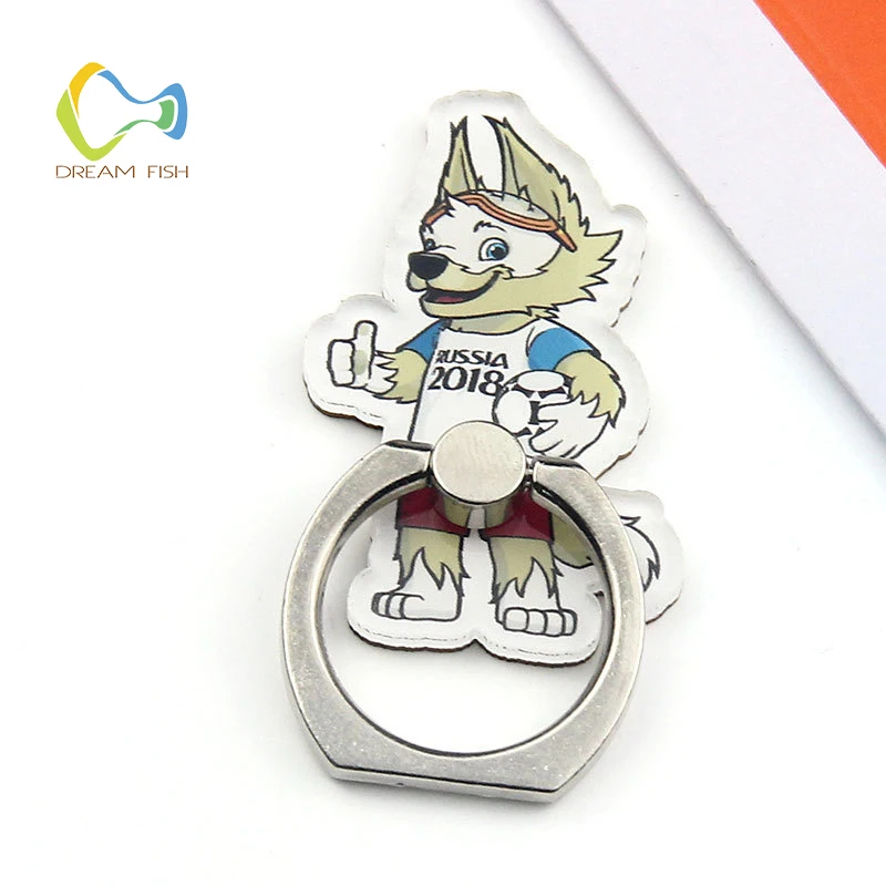 

Football Ring Buckle For Xiaomi Redmi Note 7 Universal 360-degree Rotating Acrylic Holder Cartoon Football Mascot Bracket