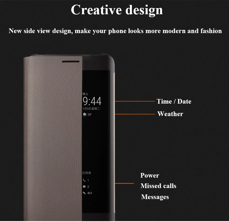 Кожаный чехол книжка для Huawei Mate 10 Pro Ascend Mate10 10Pro Smart View P20 P 20|Чехлы-книжки| |