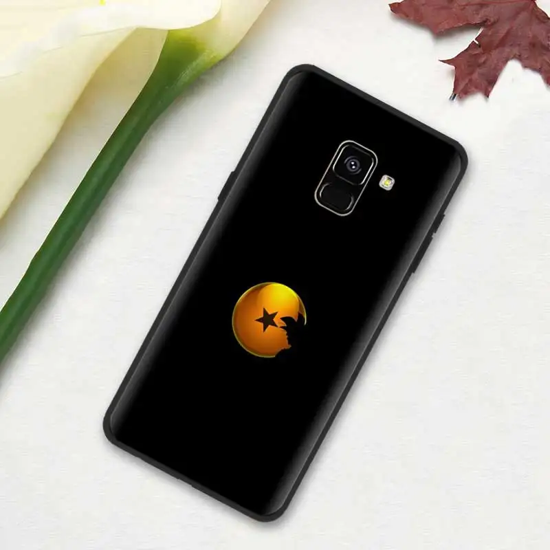 Черный мягкий силиконовый чехол для Samsung Galaxy A7 A70 A50 A40 A30 A20 A10 A8 A9 A6 плюс звезда A20E фигурка из аниме «Жемчуг дракона» мяч