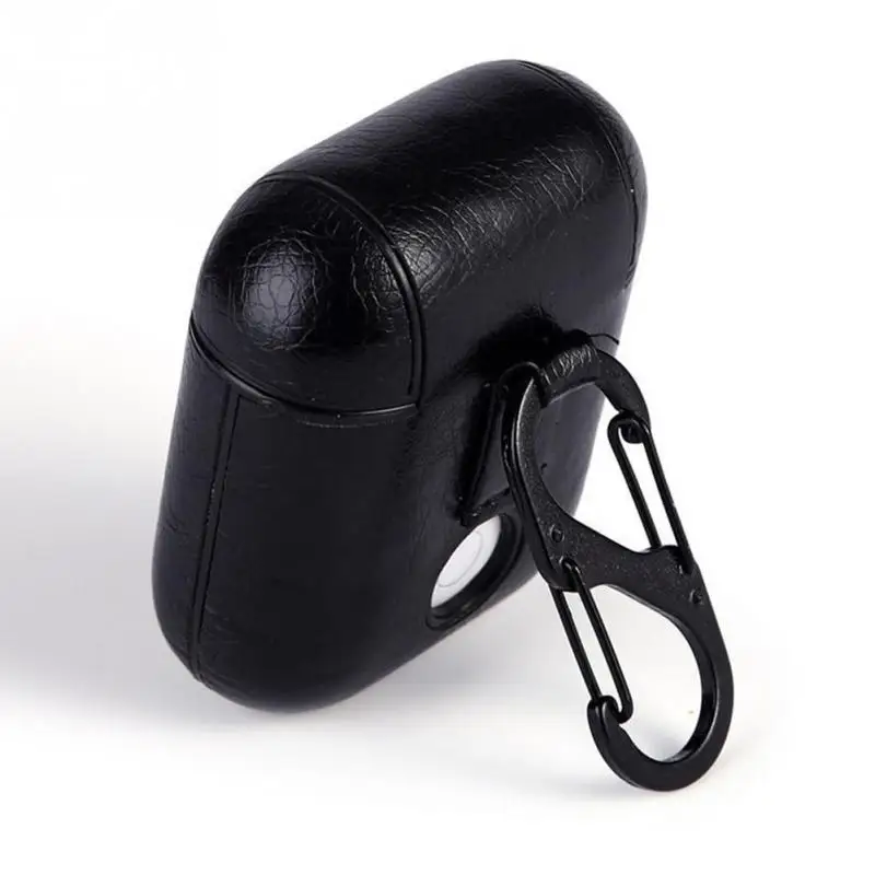 

high quality portable Protective Leather Sleeve Cover Bag Earphone Case for Apple
