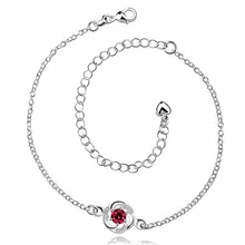 Anklet 925 jewelry silver plated fashion jewelry anklet for women jewelry /XSESAXPR