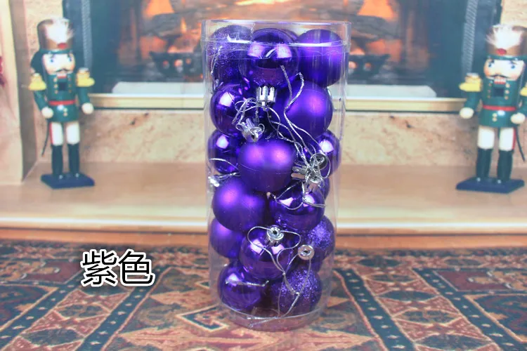 4 см 6 см 8 см Рождественский шар рождественские украшения гостиничный Магазин Потолочный подвесной шар пластиковый плакированный шар