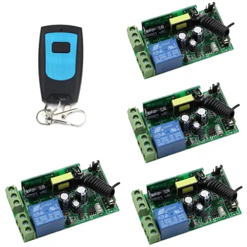 

AC 85V 110V 220V 250V Wireless Remote Control System Wireless Lighting Switch 1CH Relay Module Receiver Transmitter 315/433Mhz