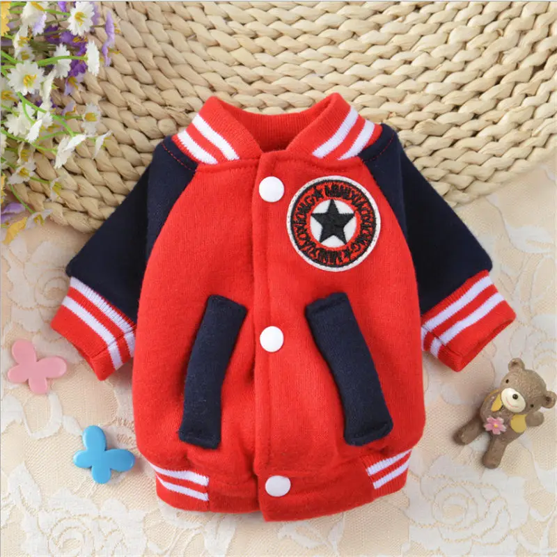 

Warm Dog Clothes Puppy Outfit Pet Cat Jacket Coat Winter Soft Sweater Clothing For Small Dogs Chihuahua