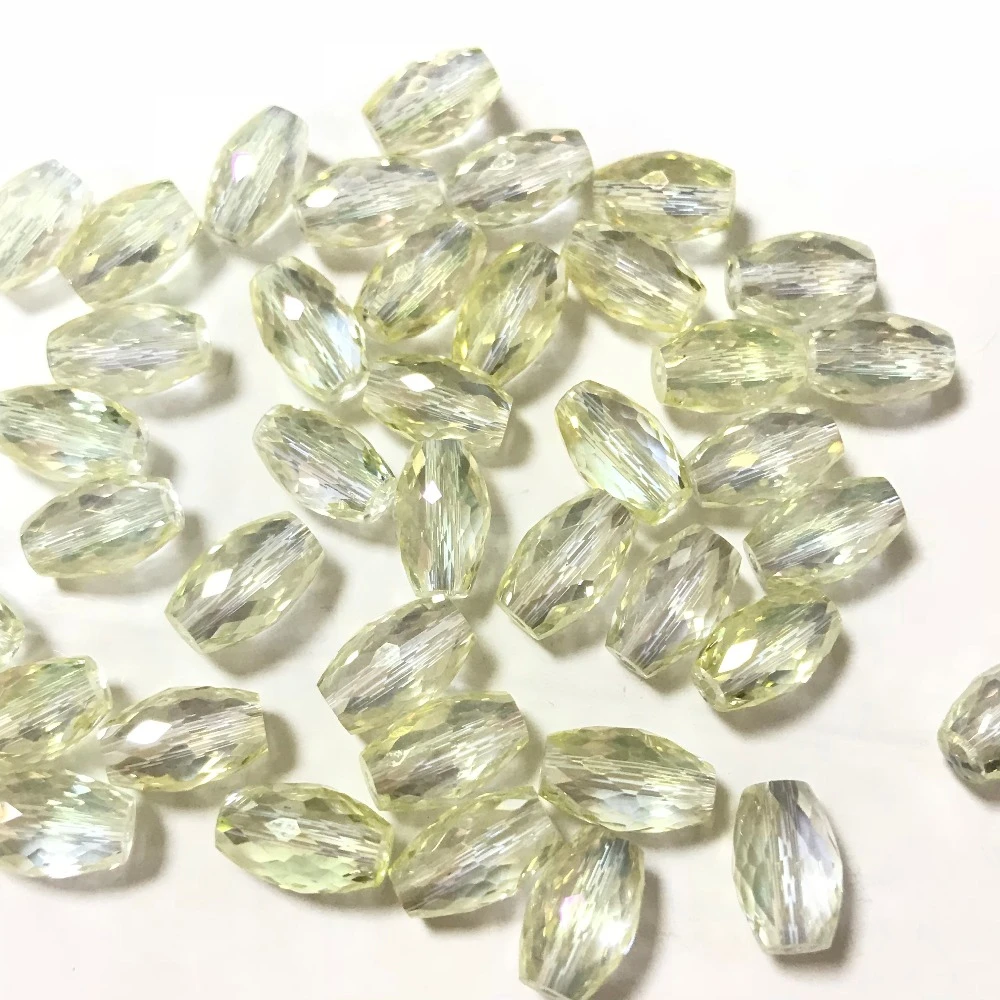 50pcs Crystal Loose Spacer Beads For Bracelet Necklace DIY 6mm 50pcs Crystal Loose Spacer Beads For Bracelet Necklace DIY 6mm