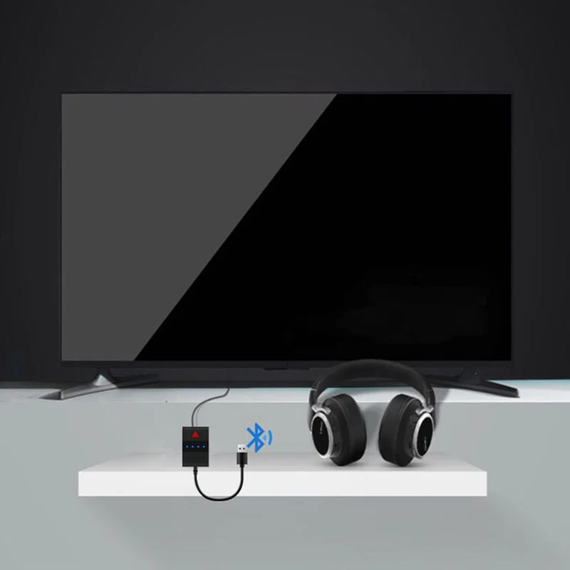 Домашний Беспроводной передатчик Bluetooth V4.0 3 5 мм USB беспроводной аудиоадаптер