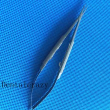 16 см 1 шт. хирургический стоматологический ортодонтический имплантат Castroviejo прямой штырь держатель(16 см) с замком и ключом