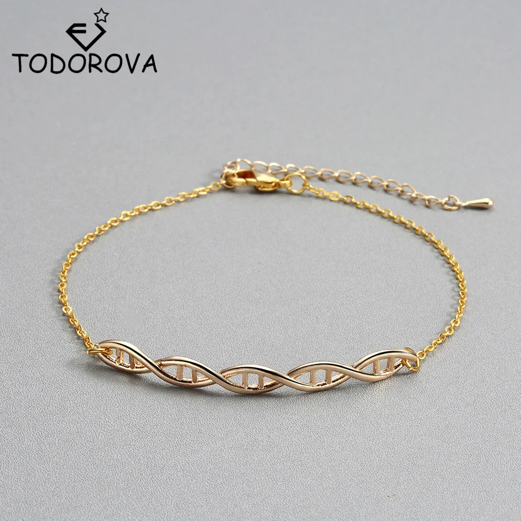 

Todorova Hormone Molecules DNA Bracelets Chemical Formula Bracelets Nurse Jewelry Double Helix Bracelets Gift for Women Men