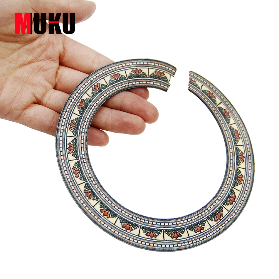 Protector De Guitarra De Madera De Ébano Con Estampado De Fl | Cuotas