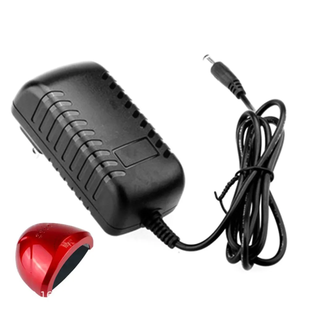 

DC 24V 2A Power Supply Adapter Charger 48W US/EU Plug AC 100-240V for UV LED Light Lamp Nail Dryer