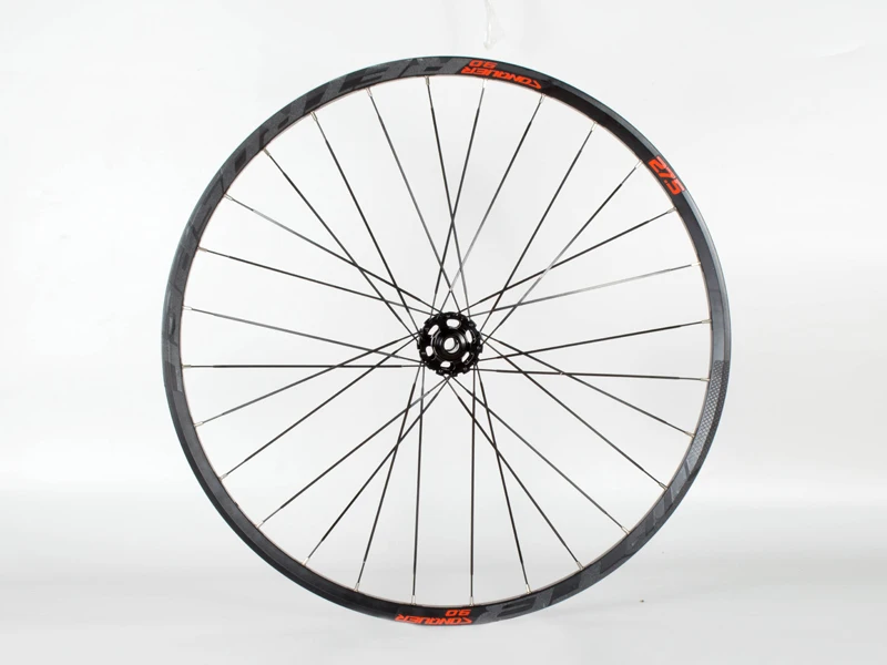 Cheap 27.5"/29" Mountain Bike Through Axle Wheelset Aluminum Carbon Hub Thru-Axle MTB Bicycle Wheel For XD shimano Cassette 8-12 Speed 7