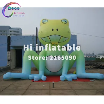 

6m Customized giant advertising inflatable frog