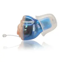 Digital Invisible Inner Hearing Aid Adjustable Device Mini Audiphone Hear Clear 4 Channel Headset Deaf S-15A