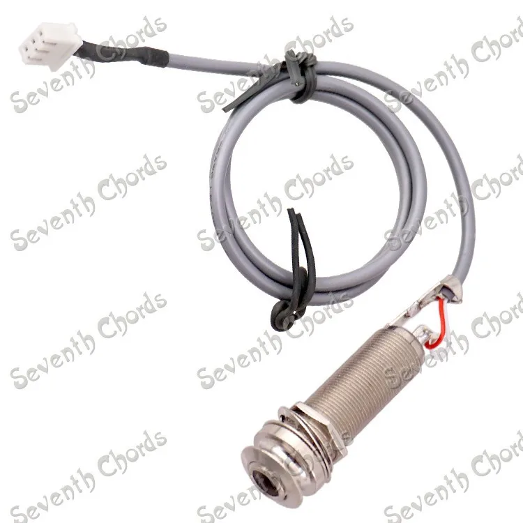 2X Gitarren-Endpin-Buchse 6.35 Eingang für Gitarren-Tonabnehmer-Ausgang ZP 2X Gitarren-Endpin-Buchse 6.35 Eingang für Gitarren-Tonabnehmer-Ausgang ZP