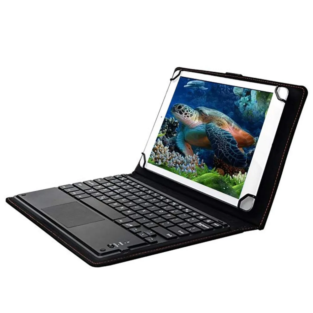 

10.1 inch Universal Tablet case cover With Wireless Touch Bluetooth Keyboard Protection Jacket For Android Microsoft System