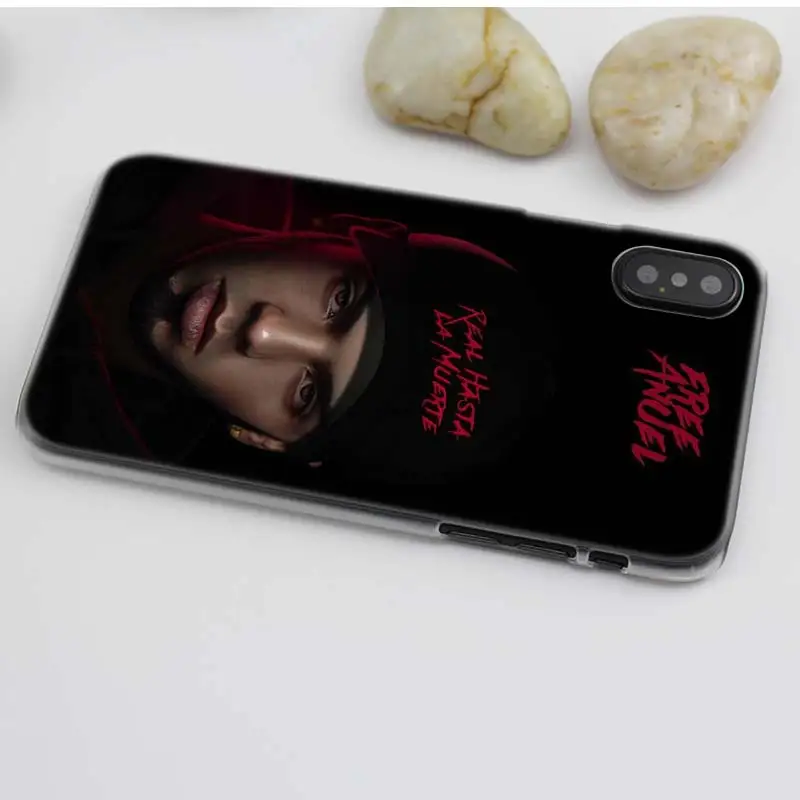 Чехол Singer для iPhone XS Max XR X 10 7 7S 8 6 6S Plus 5s SE 5 4s 4 5C Жесткий прозрачный пластиковый ПК Coque Cover Shell Anuel Aa Ozuna 11