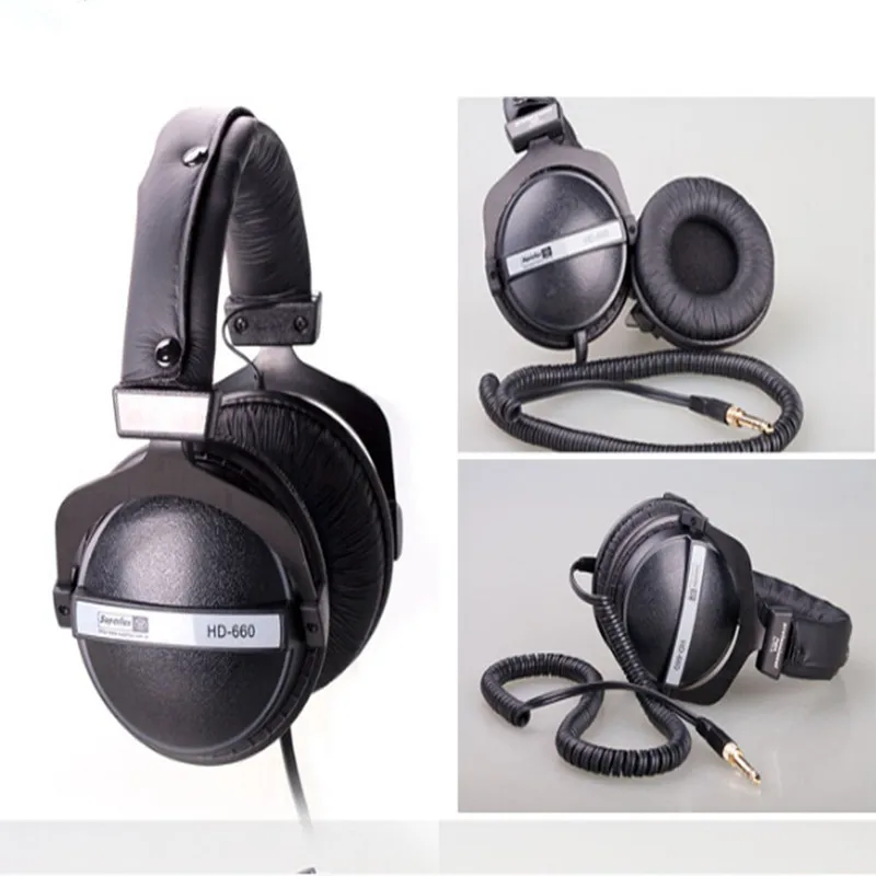 Superlux HD660 Dynamic Closed HIFI Stereo Headphone Professional Studio