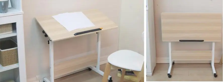 80x50 سنتيمتر ارتفاع قابل للتعديل السرير طاولة كمبيوتر محمول الأزياء المنقولة دفتر الجدول متعددة الأغراض الكمبيوتر الحديثة للطي مكتب