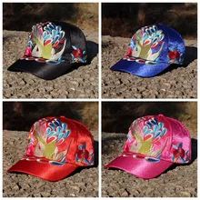 Национальный Ветер вышивка павлин бейсбольная бейсболка с возможностью регулировки размера шляпы для женщин 119