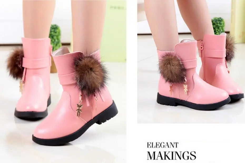 Girls high heel boots-28