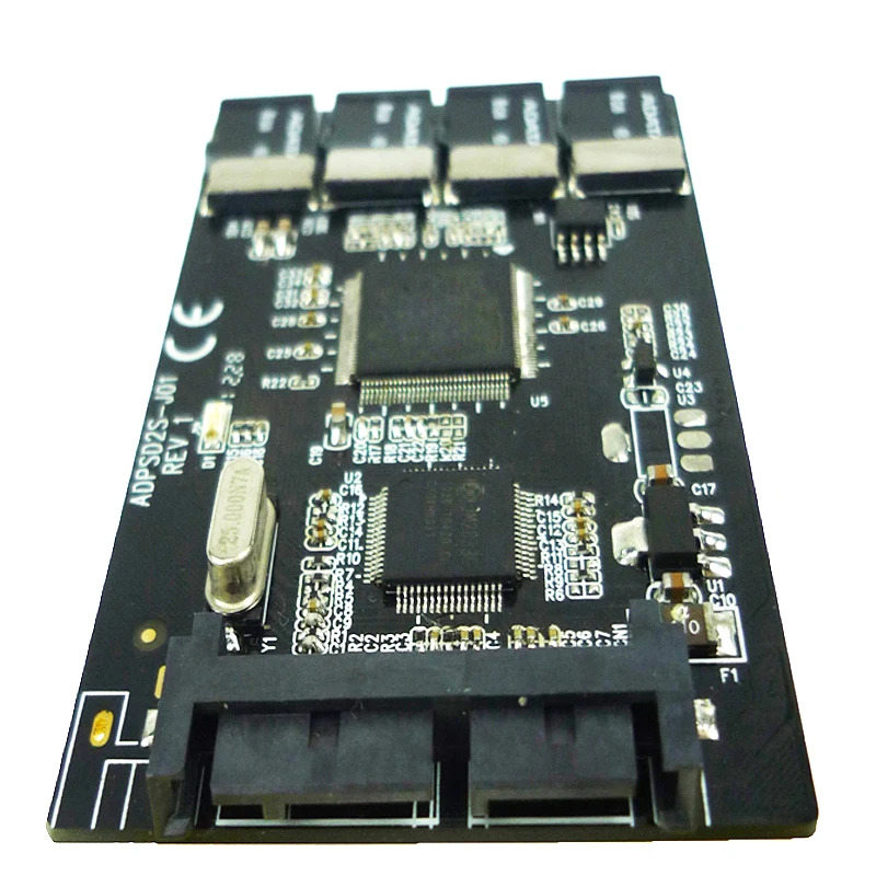 Factory price 4 ports Micro SD to Micro SATA Adapter RAID 0 quad TF