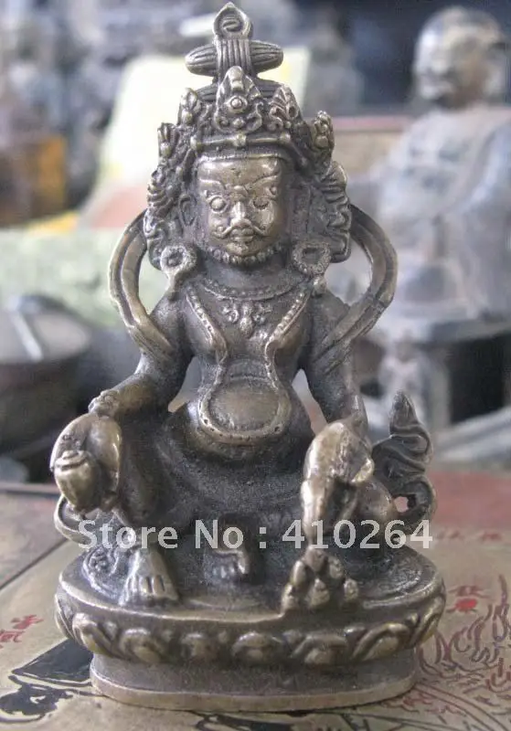 

beautiful The god of wealth of Huang Buddha good luck Everlasting bronze statue