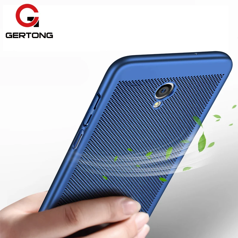 

GerTong Heat Dissipation Case For Meizu M6 M5 M3 Note M5S Pro 7 Plus M5C Hard PC Cover For Meizu M5 M3 Note M5S Back Coque Funda