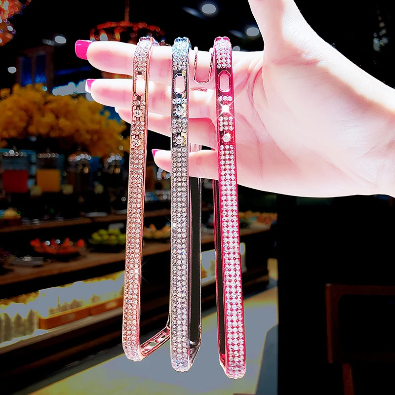 

Luckywang for iphone 8 plus case Red Metal Jewel Luxurious New For Iphone 7plus Case The New Listing Mobile Phone Bags