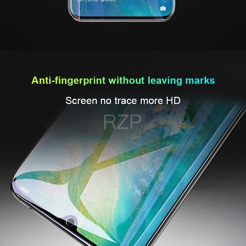 RZP 9D изогнутая Защитная пленка для экрана с полным покрытием для Huawei Mate 10 20 X lite профессиональная защитная пленка 3D мягкая животная пленка(не закаленное стекло
