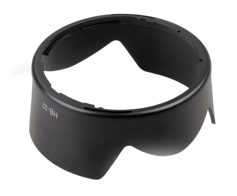 HB32 HB-32 Bayonet Mount Lens Hood for Nikon AF-S DX 18-70 18-105mm 18-135mm f3.5-5.6G ED-IF Black (3)