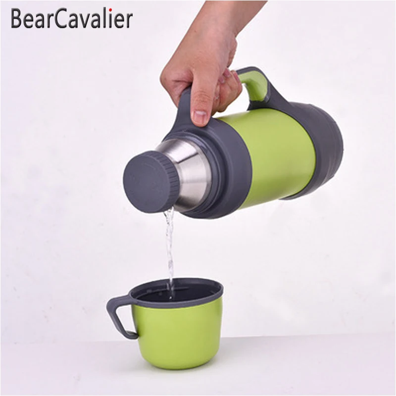 BearCavalier-1L-de-a-o-inoxid-vel-vacuum-frascos-garrafas-t-rmicas-1-2L-grande-tamanho