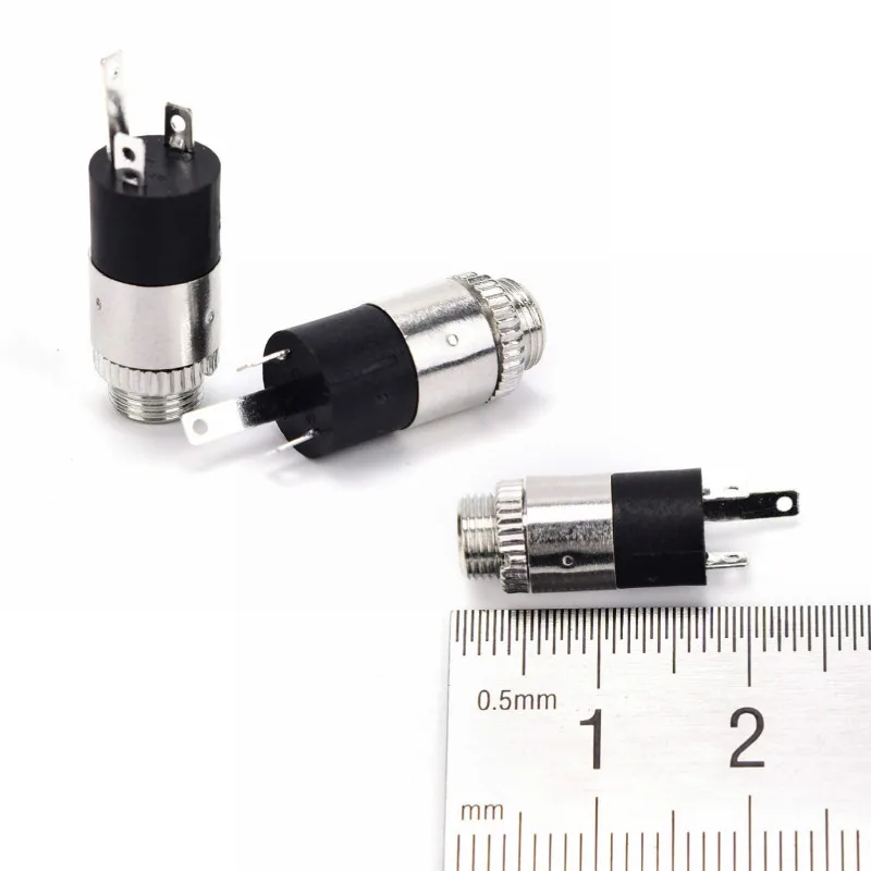 

5PCS PJ392 Stereo Female Sockect Jack 3.5 Audio Headphone Connector 3.5mm Stereo Headphone Audio Video Jack Socket Plug