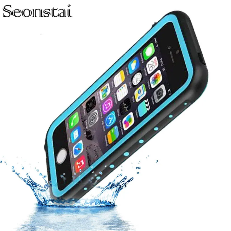 imágenes para Para i5 de huellas digitales a prueba de agua ip68 underwater life water proof case para iphone 5s se duro a prueba de golpes cubierta del teléfono capinha coque imágenes para Para i5 de huellas digitales a prueba de agua ip68 underwater life water proof case para iphone 5s se duro a prueba de golpes cubierta del teléfono capinha coque