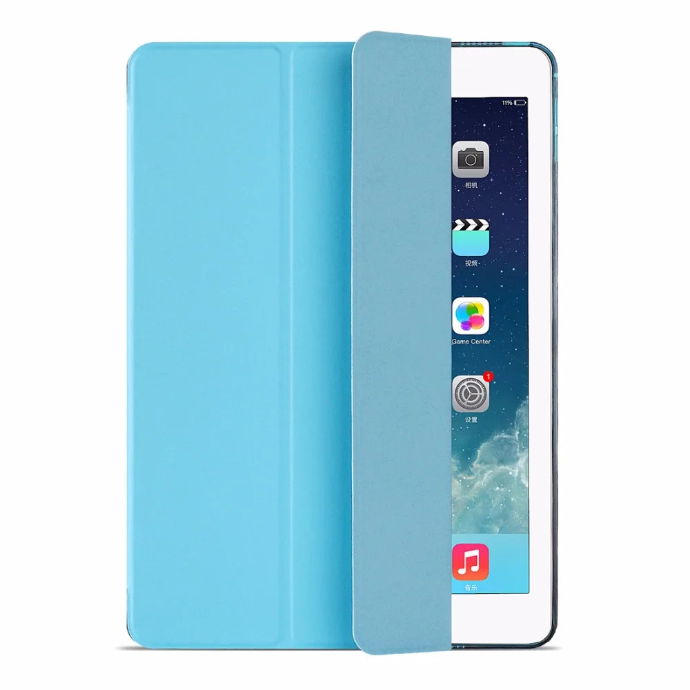 Чехол RYGOU для iPad Pro 9 7 дюйма умный чехол с тройной откидной подставкой Магнитный