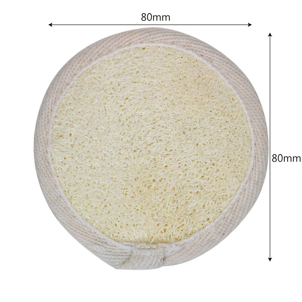 1 шт., губка для мытья лица, натуральная люфа, растительное волокно, мягкое отшелушивающее мыло, гель для душа, пенка, макияж, очищающая кисть для лица