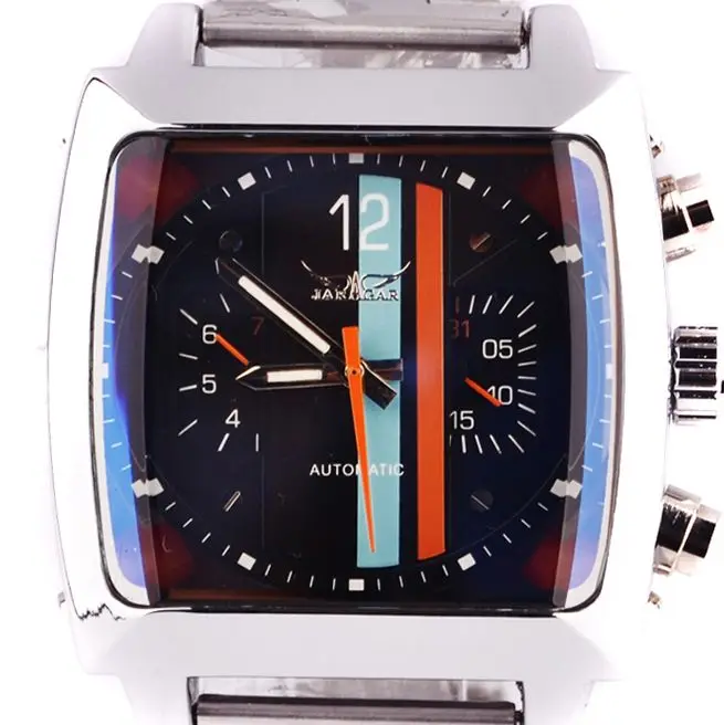 Jaragar الأزياء ساحة الهاتفي الرجال يوم شهر التلقائية الميكانيكية ووتش reloj ذكر اليد montre أوم Jaragar الأزياء ساحة الهاتفي الرجال يوم شهر التلقائية الميكانيكية ووتش reloj ذكر اليد montre أوم