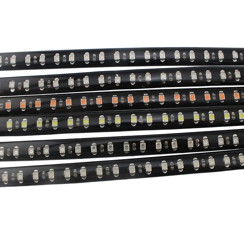 10 шт. гибкая лента рыцаря 30 см 1210 3528 32 SMD светодиодная мигающая декоративная DC 12V