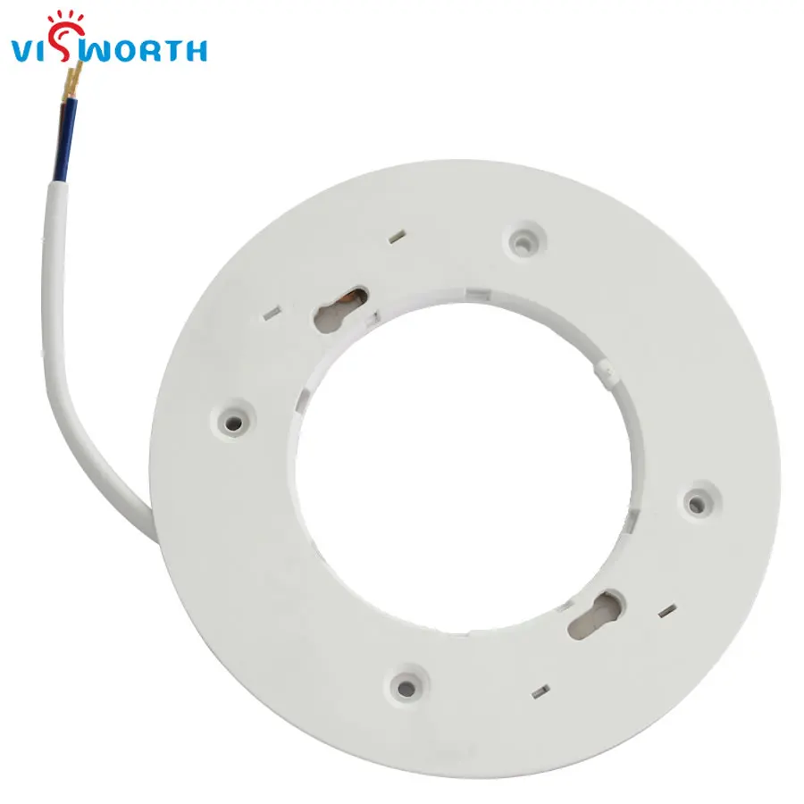 

[VisWorth] 3A AC 110V~220V Circular GX70 Led Lamp Base GX70 Led Holder With Wire For Gx70 Led Light