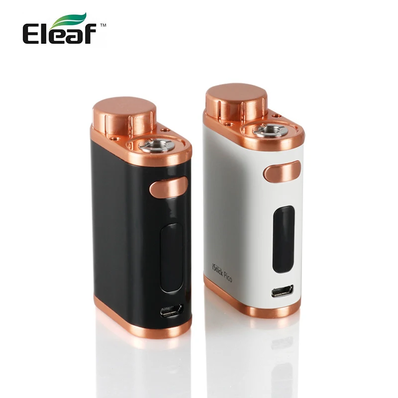 Orijinal eleaf istick pico box mod takımı eleaf istick pico gerekli tek 18650 pil 75 w mod elektronik cigeratte buhar
