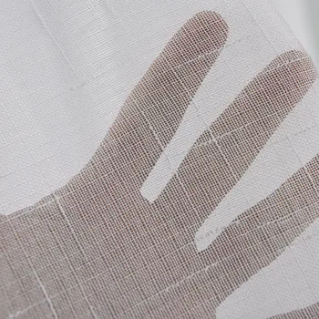 

{byetee} Simple White Tulle/Gauze/Voile curtains for study room/living room door Window Cortinas Kitchen Sheer Curtain