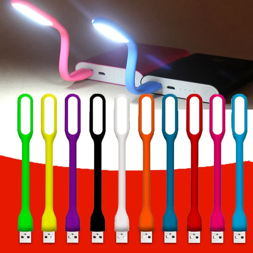 Новинка USB 5V Мини Гибкий СВЕТОДИОДНЫЙ ночник энергосберегающая лампа micro usb